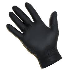 Black Nitrile Gloves – Box of 100