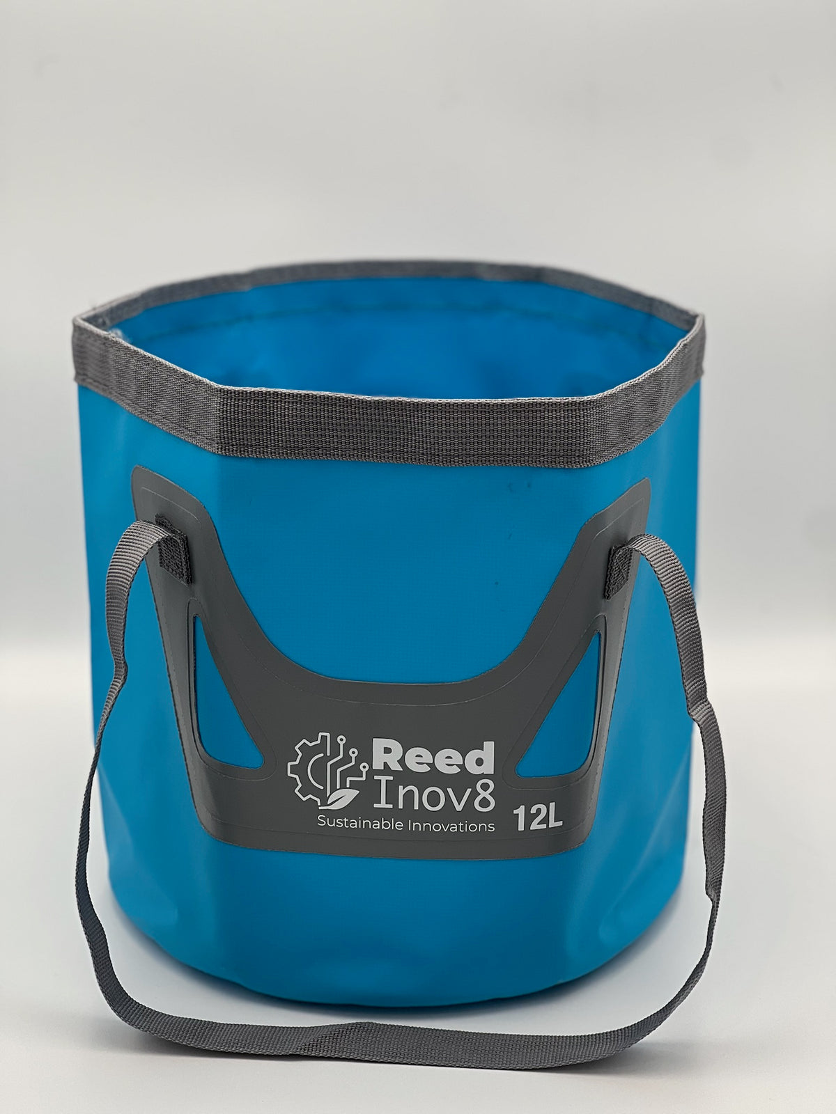 Blue Reed Inov8 folding water bucket, 12L shown